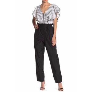 NWT BCBGMAXAZRIA Paperbag Waist Utility Pants
